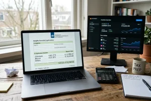 Overzicht van crypto aangifte voor Ethereum wallets in Box 3 van de belasting