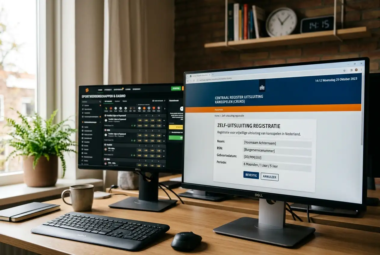 CRUKS zelfuitsluiting systeem voor verantwoord wedden op crypto sportsbooks