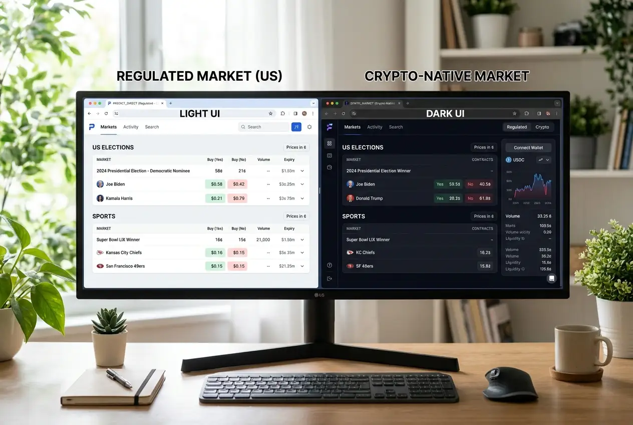 Vergelijking tussen Kalshi en Polymarket als prediction markets voor wedden