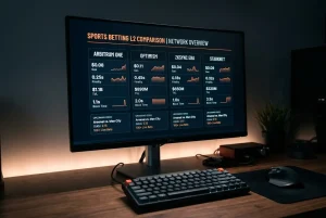 Vergelijking van Layer 2 netwerken zoals Arbitrum en Optimism voor sportsbooks